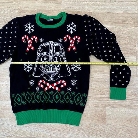 Star Wars Darth Vader Adult Christmas Holiday X-Mas Sweater Men’s Size Large - Picture 6 of 10